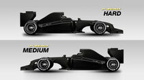 Pirelli Reifen 2012 - medium & hard