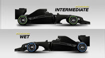 Pirelli Reifen 2012 - wet & intermediate