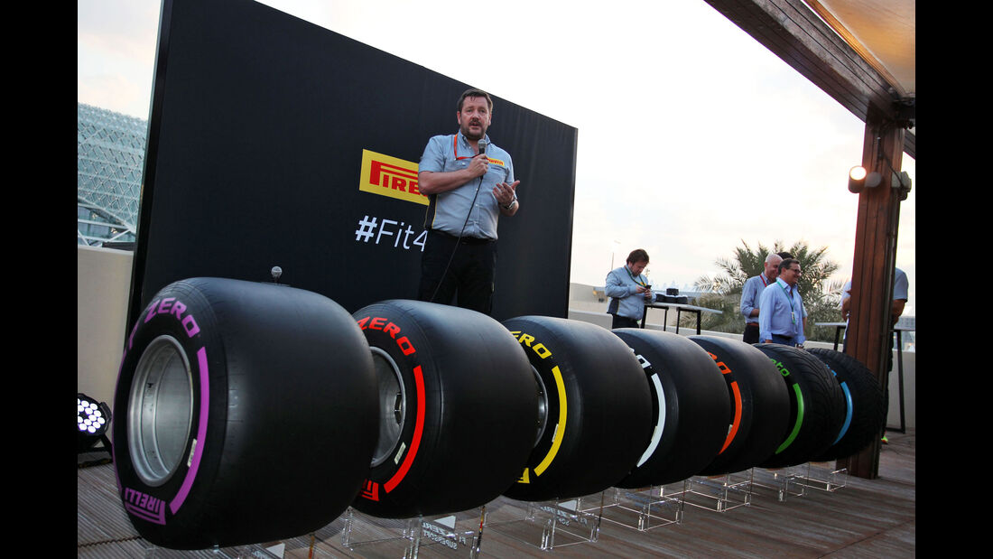 Pirelli - Reifen 2017 - Abu Dhabi - Paul Hembery