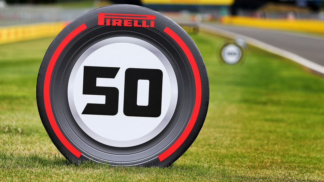 Pirelli-Reifen - 70 Jahre F1 GP - Silverstone - Formel 1 - 6. August 2020