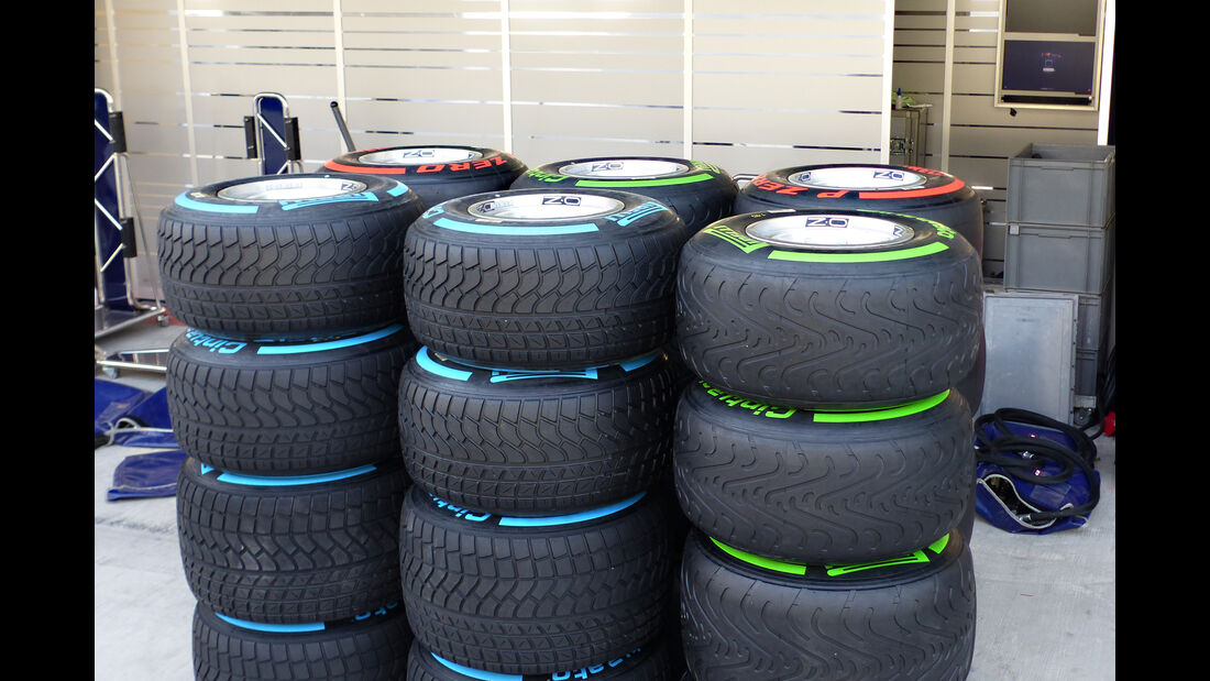 Pirelli-Reifen - Formel 1 - GP Abu Dhabi - 26. November 2015