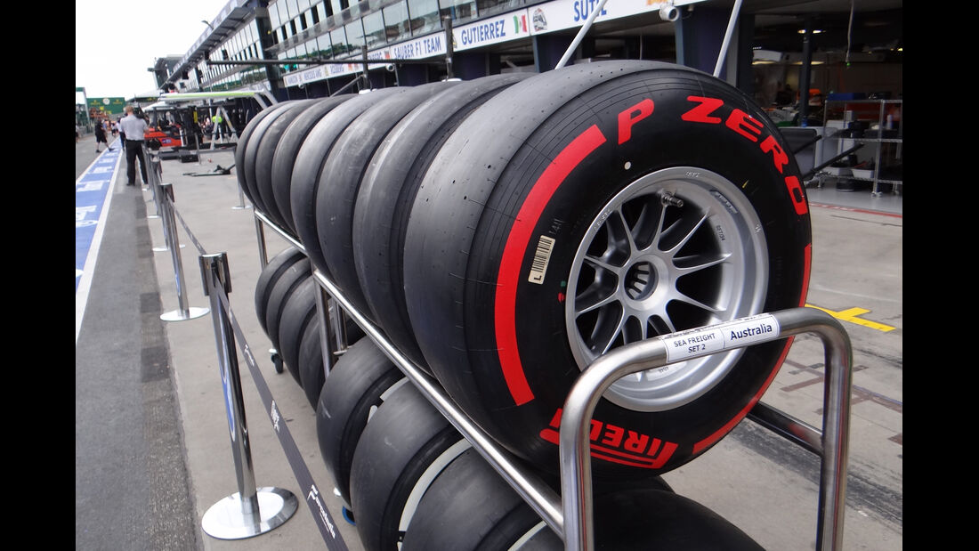 Pirelli-Reifen - Formel 1 - GP Australien - 13. März 2013