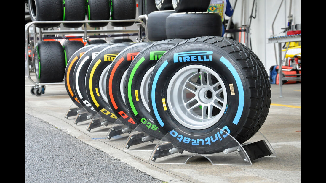 Pirelli-Reifen - Formel 1 - GP Brasilien - 22. November 2013