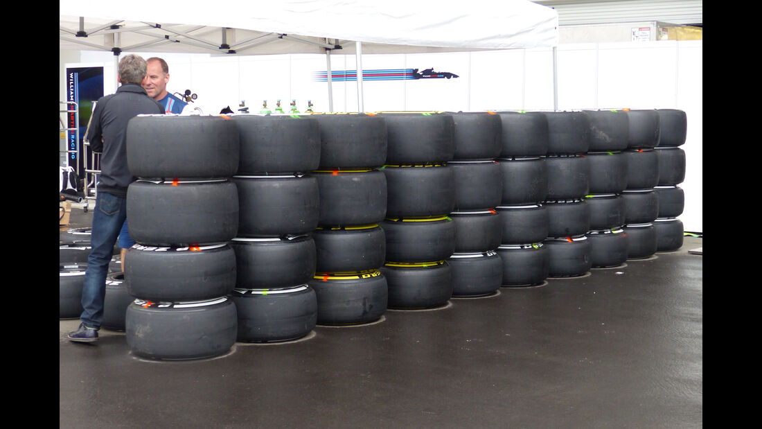 Pirelli-Reifen - Formel 1 - GP Mexico - 28. Oktober 2015