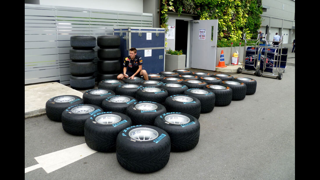 Pirelli-Reifen - GP Singapur - 22. September 2011