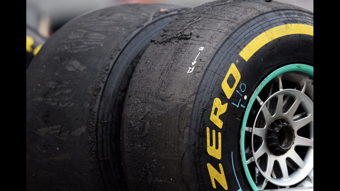 Pirelli-Reifen (Mercedes) - Formel 1 - GP Indien - 25. Oktober 2013