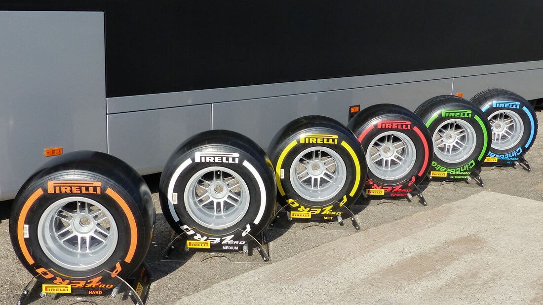 Pirelli - Reifenmischungen - GP Spanien - Samstag - 9.5.2015