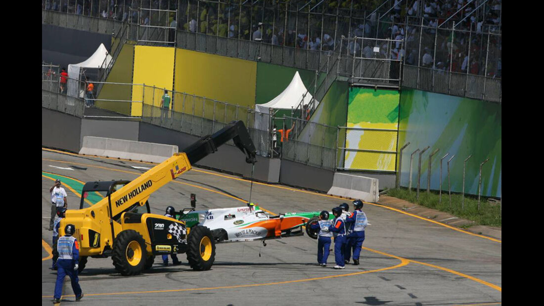 Pit-Boards GP Brasilien 2010