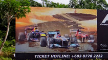 Plakat - GP Malaysia - 22. März 2012