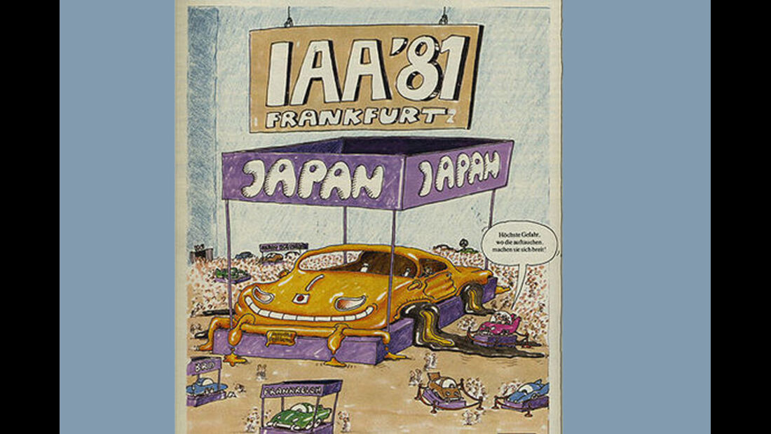 Plakat, IAA 1981
