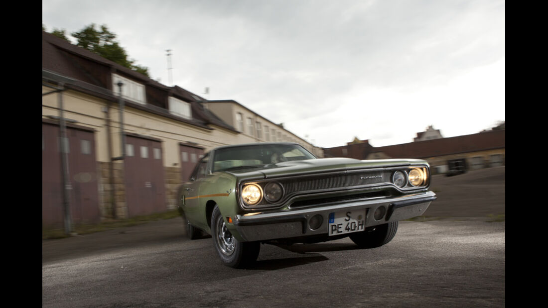 Plymouth Roadrunner 440, Front, Kühlergrill