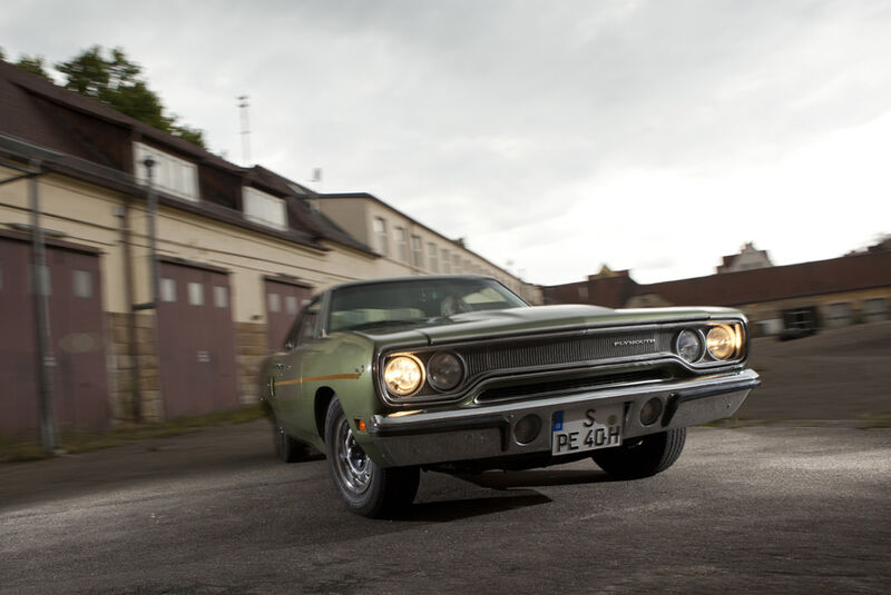 Plymouth Roadrunner 440, Front, Kühlergrill