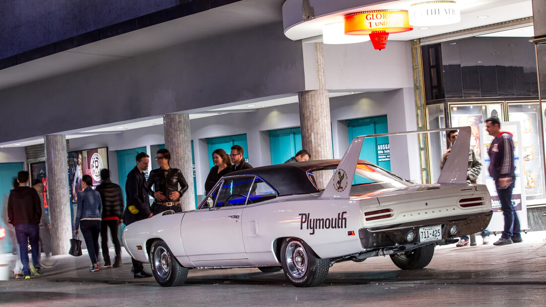 Plymouth Superbird, Heckansicht