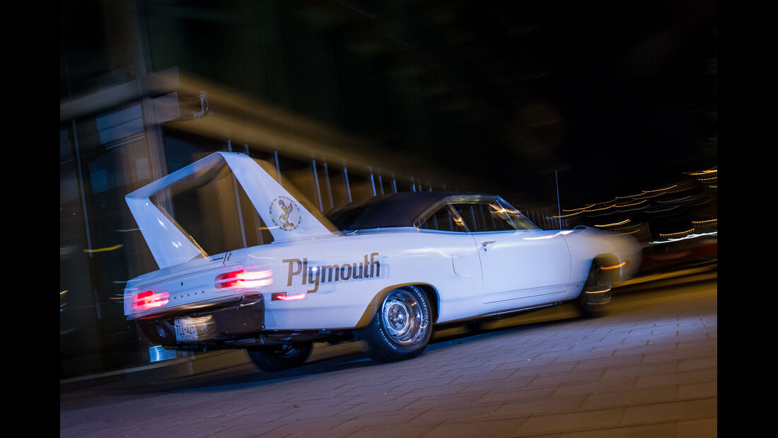 Plymouth Superbird, Heckansicht