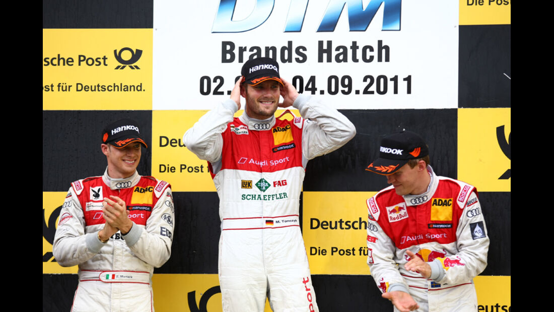 Podium DTM Brands Hatch 2011
