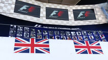 Podium - Formel 1 - GP England - Silverstone - 3. Juli 2014