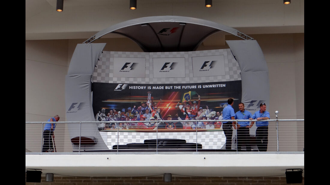 Podium - Formel 1 - GP USA - Austin - 15. November 2012