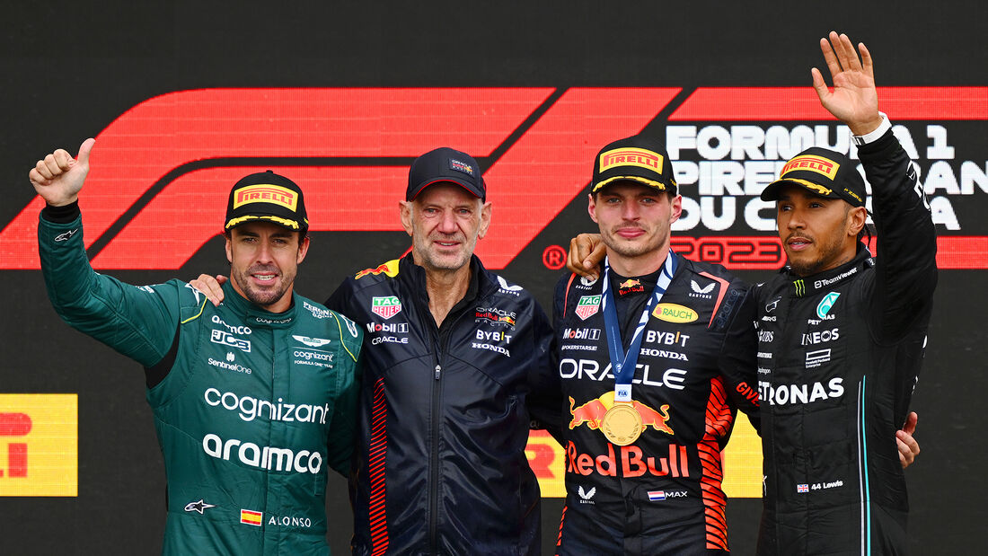 Podium - Formel 1 - Montreal - GP Kanada 2023