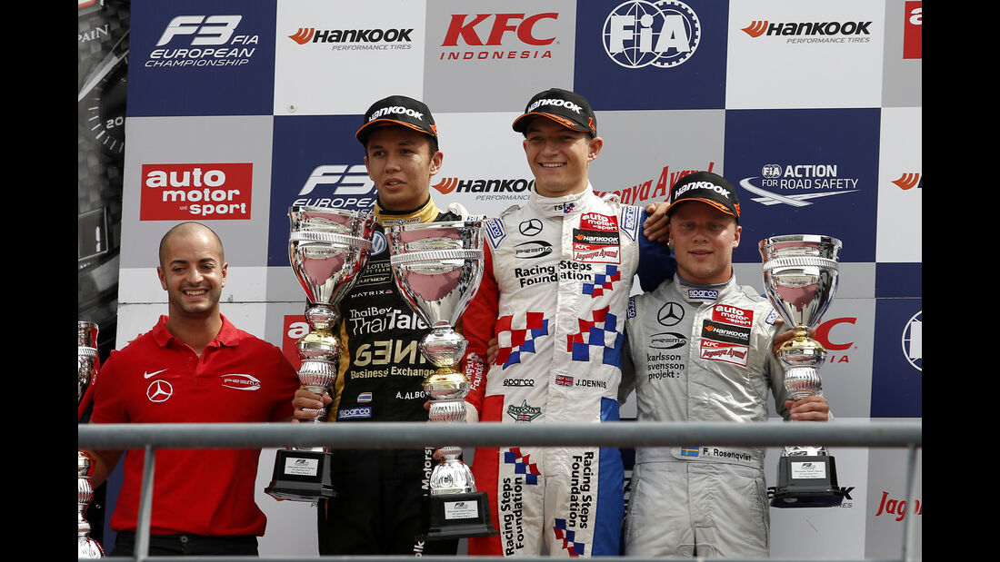 Podium - Formel 3 EM - Portimao - 2015