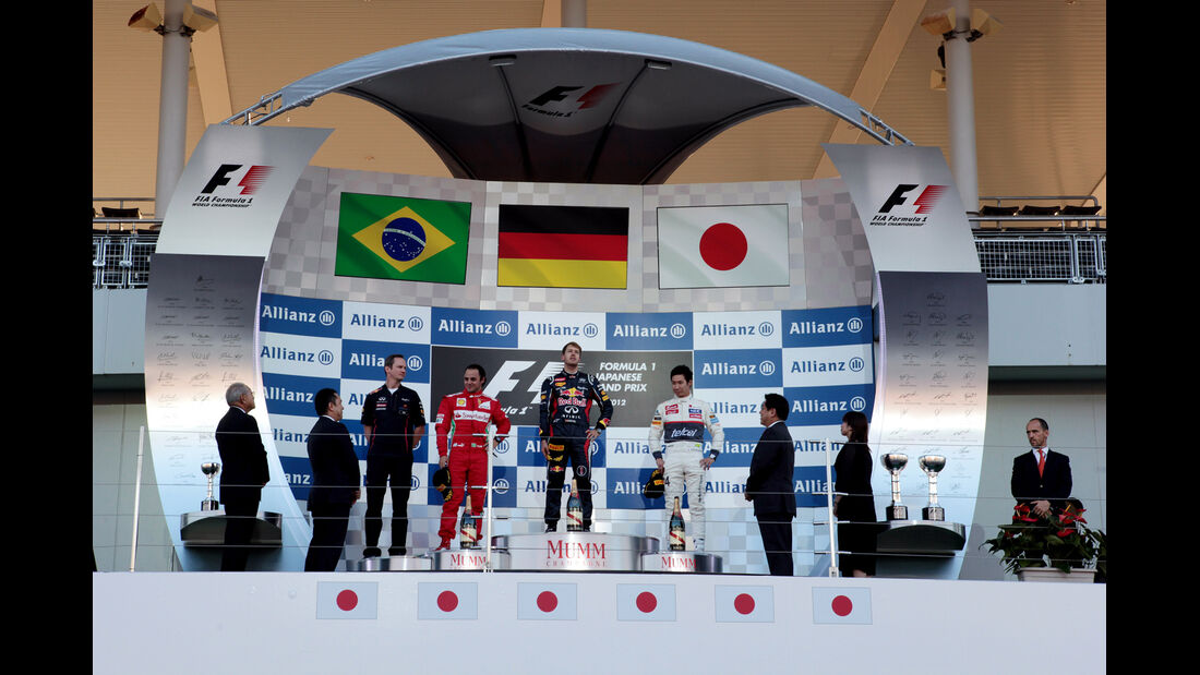 Podium GP Japan 2012