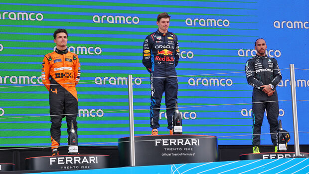 Podium - GP Spanien 2024