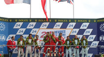 Podium Le Mans GT Pro 2012