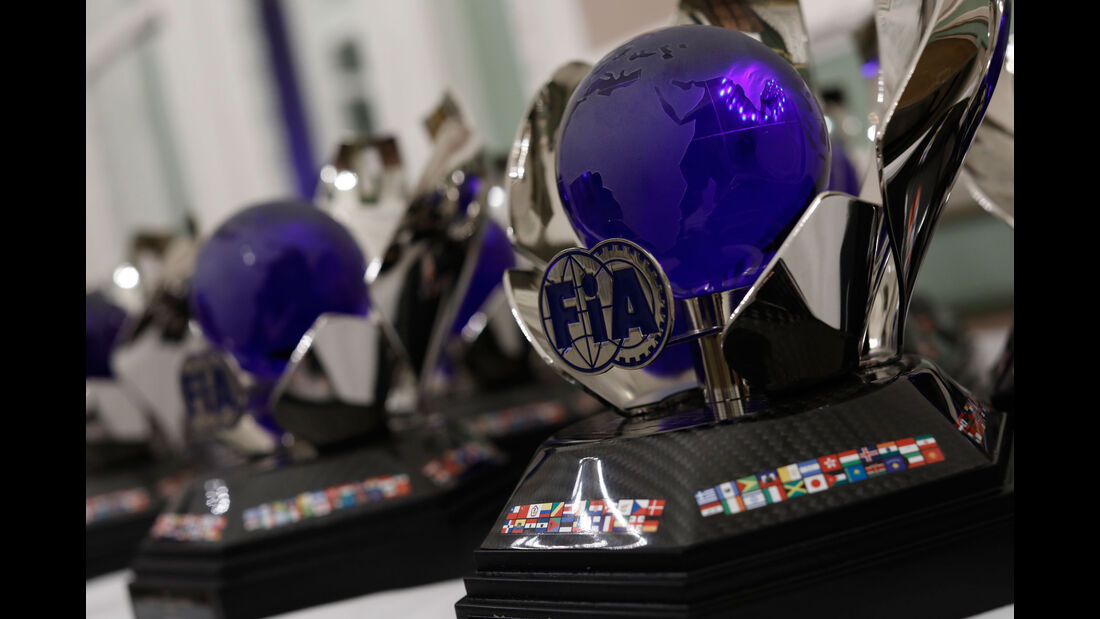 Pokale - FIA - Preisverleihung - St. Petersburg