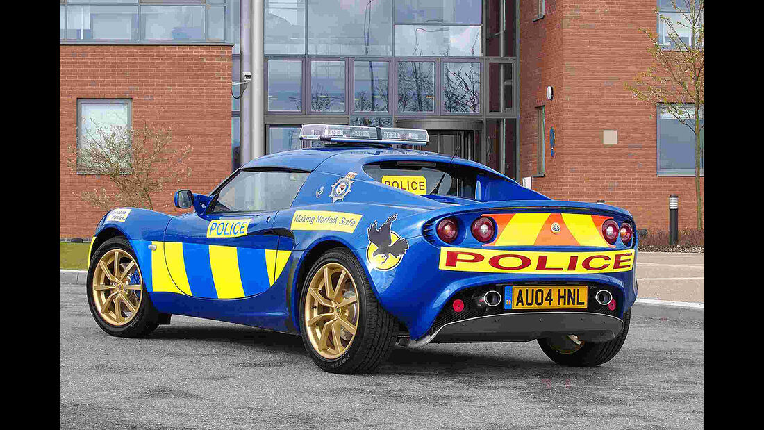 Polizeiauto Lotus Elise
