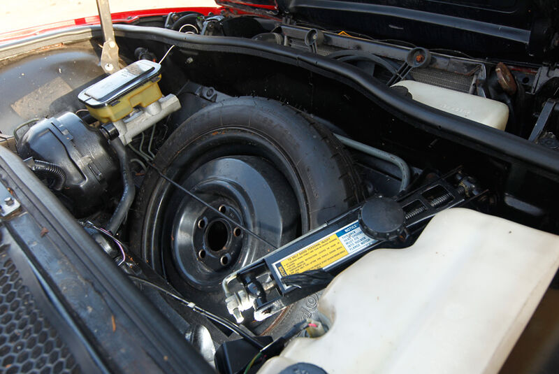 Pontiac Fiero GT, Ersatzrad