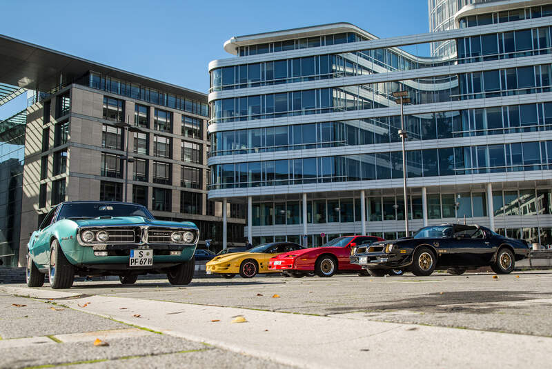 Pontiac Firebird Generationen