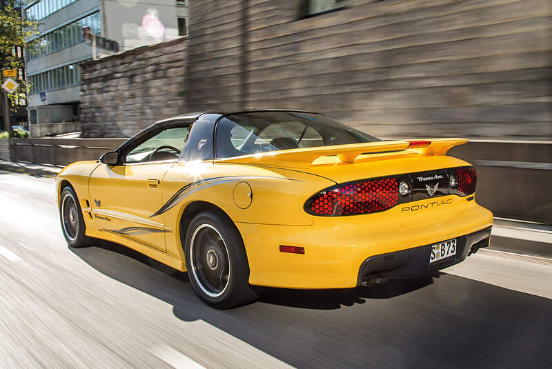 Pontiac Firebird Trans Am (2002), Heckansicht