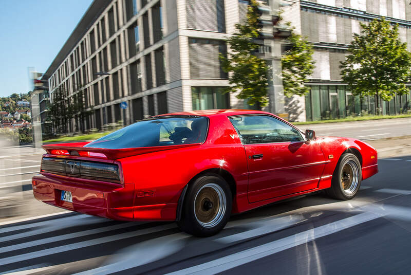 Pontiac Firebird Trans Am GTA, Heckansicht