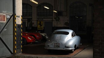 Porsche 356/2-004, RŸckansicht, Garage