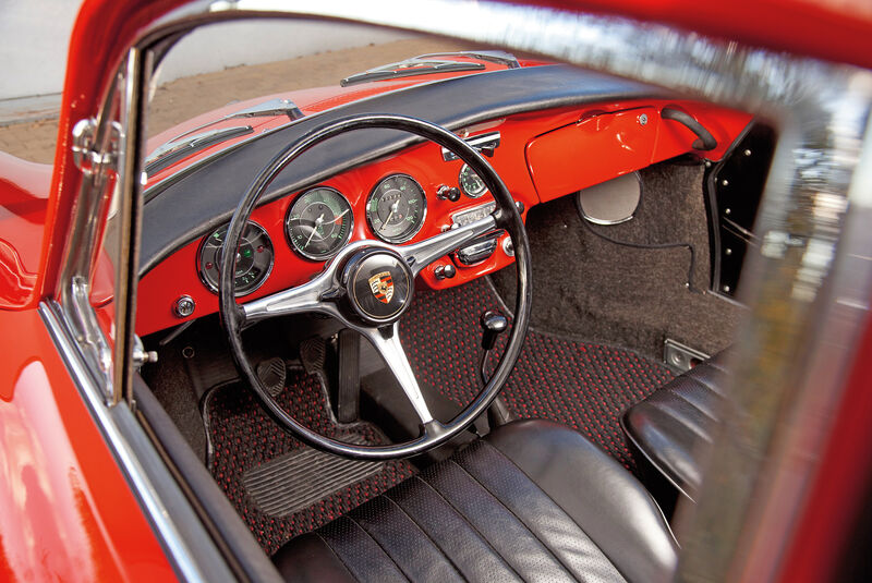 Porsche 356 C, Cockpit