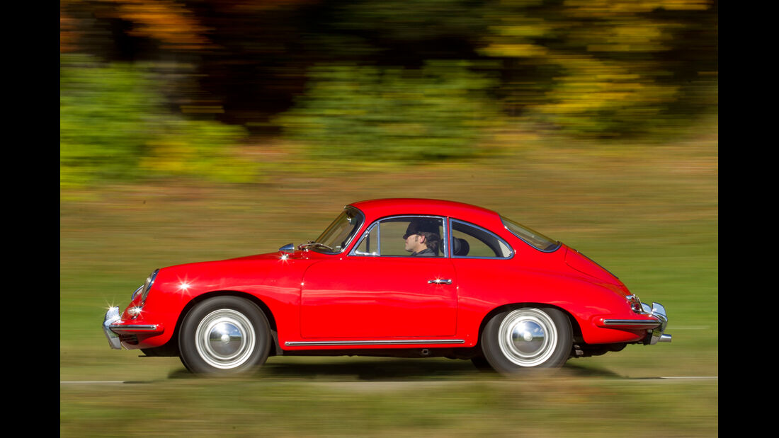 Porsche 356 C, Seitenansicht