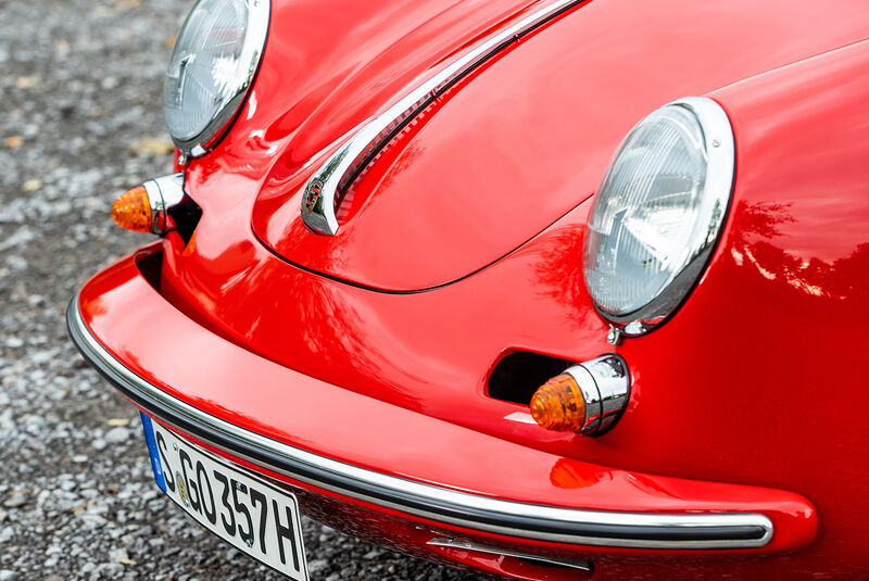 Porsche 356, Front