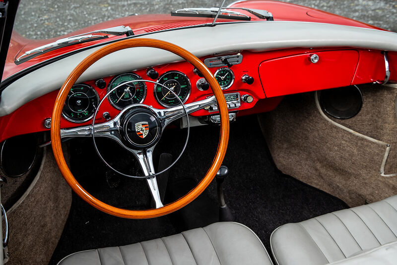 Porsche 356, Interieur