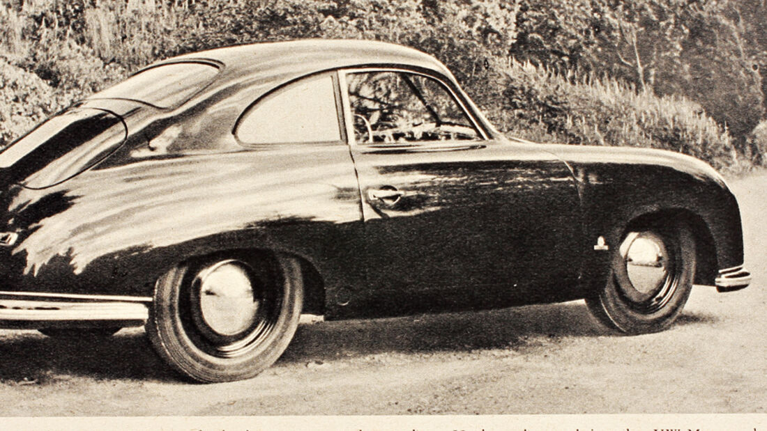 Porsche 356, Seitenansicht