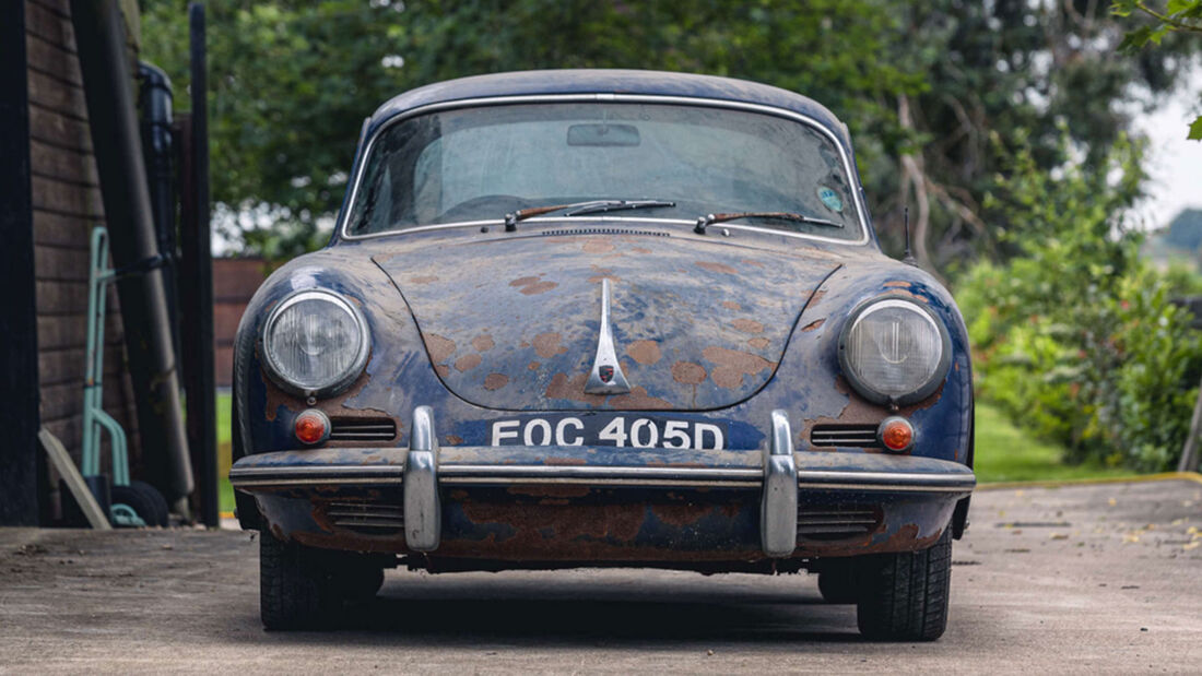 Porsche 356C 1600 Super Barn find (1965)