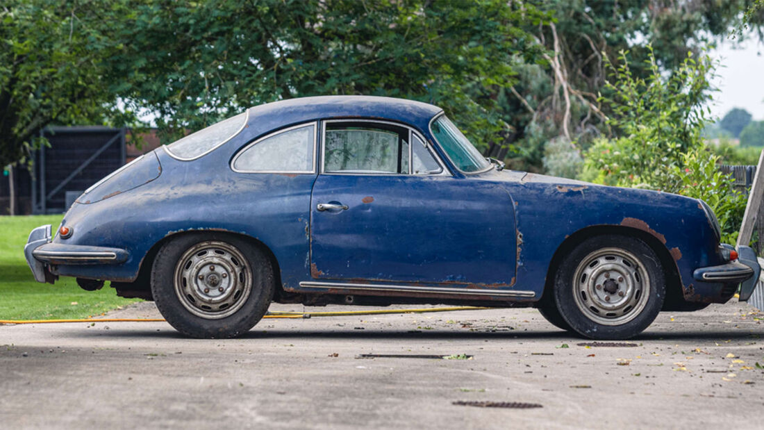 Porsche 356C 1600 Super Barn find (1965)