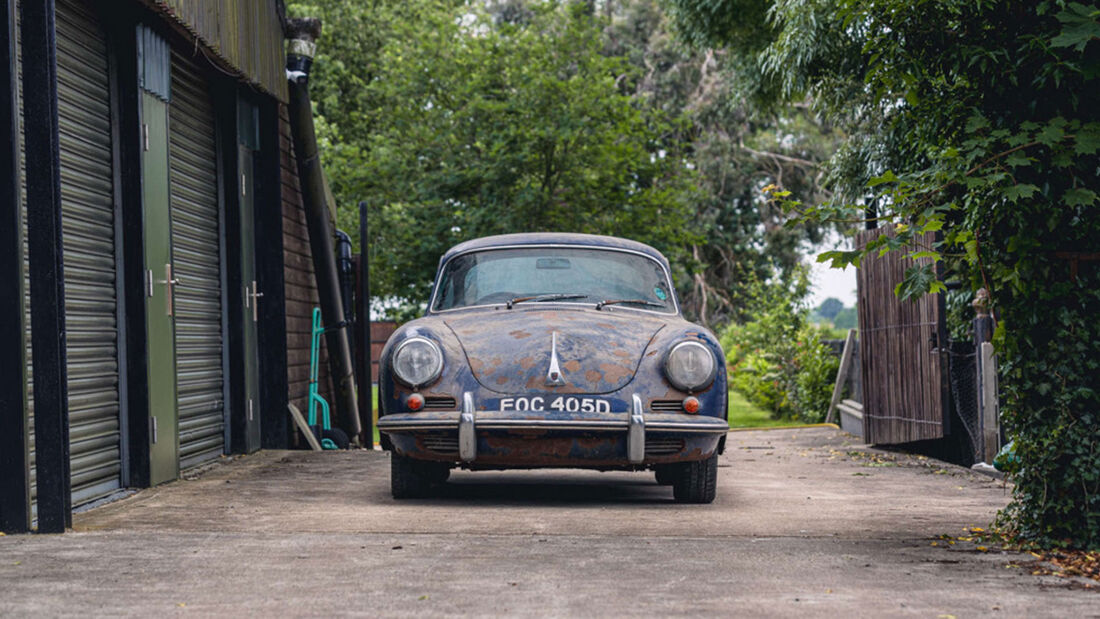 Porsche 356C 1600 Super Barn find (1965)