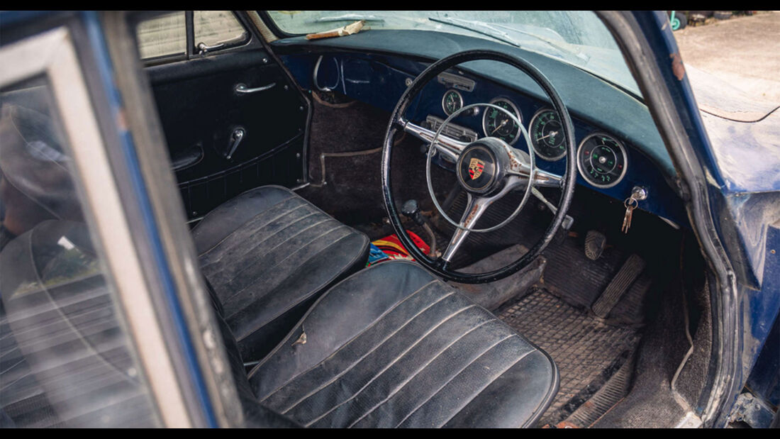 Porsche 356C 1600 Super Barn find (1965)