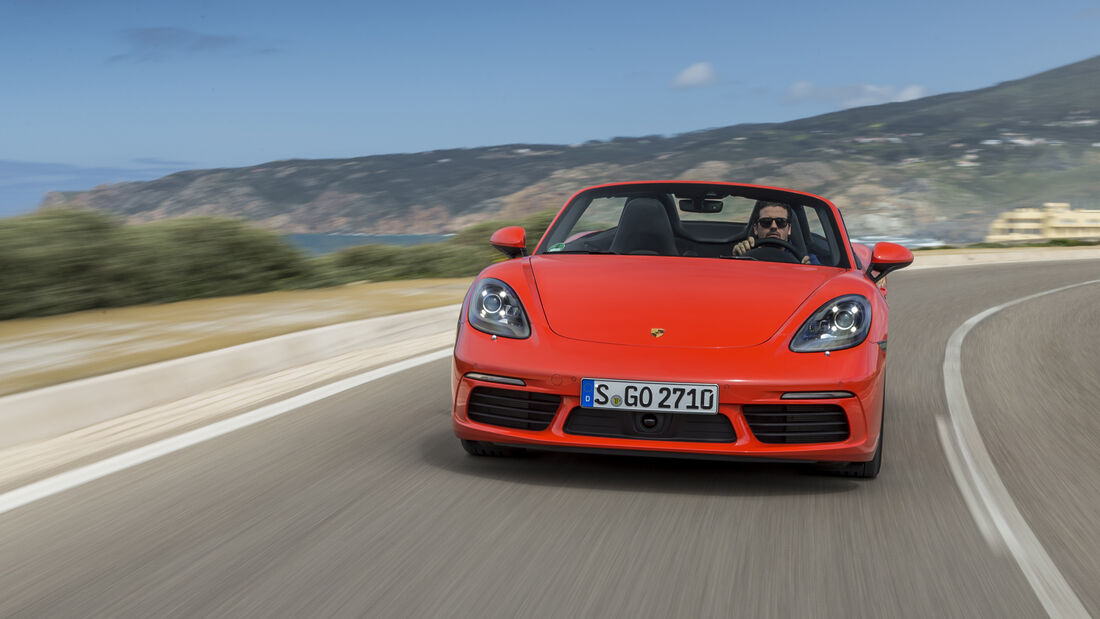 Porsche 718 Boxster (2016), Fahrbericht, Exterieur