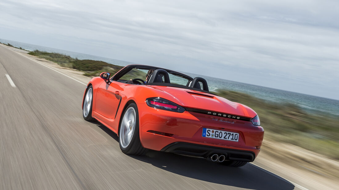 Porsche 718 Boxster (2016), Fahrbericht, Exterieur