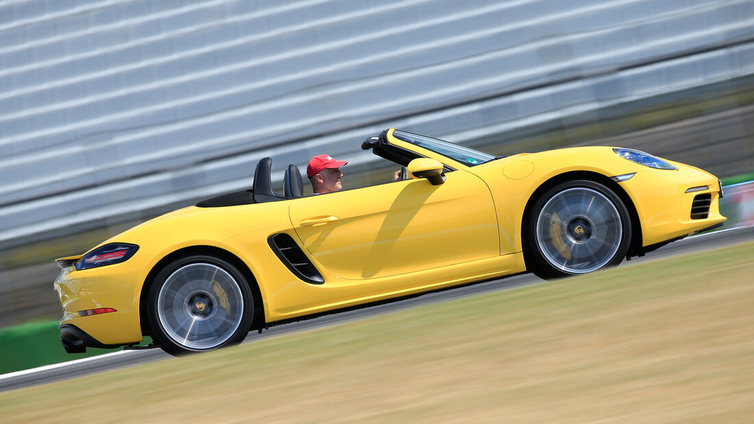 Porsche 718 Boxster, Seitenansicht