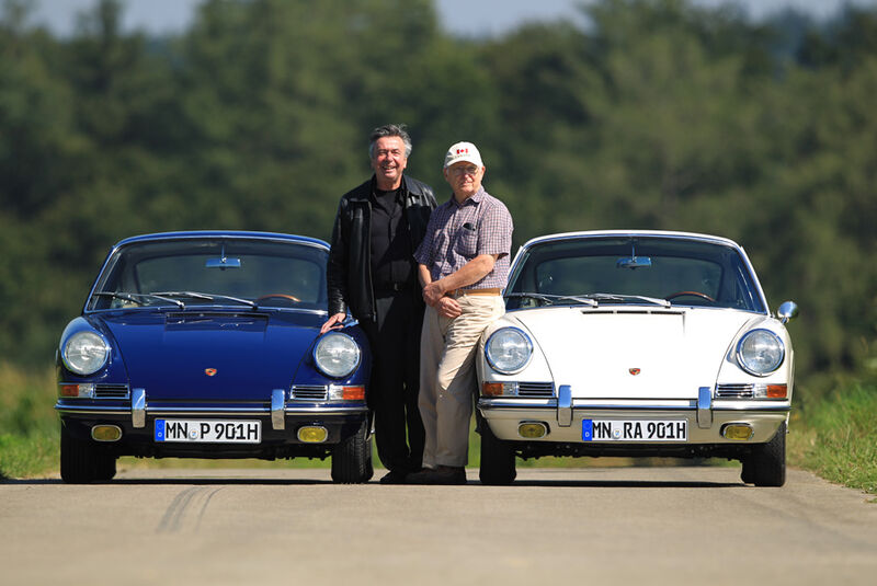 Porsche 901, Blau-Weiß-Vergleich, Alois Ruf, Sorjo Renta