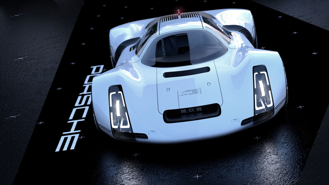 Porsche 906 Hommage Design Concept Render