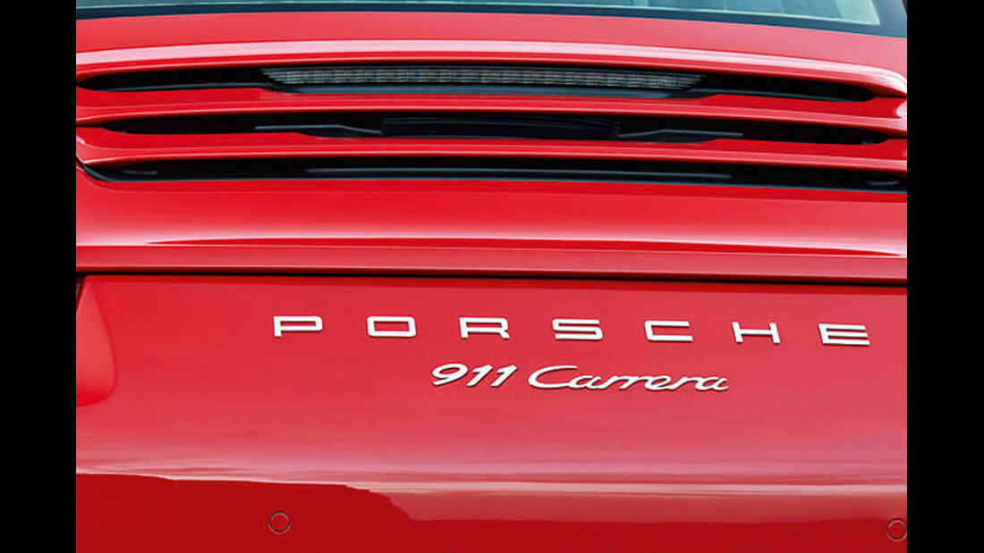 Porsche 911 (991) Schriftzug