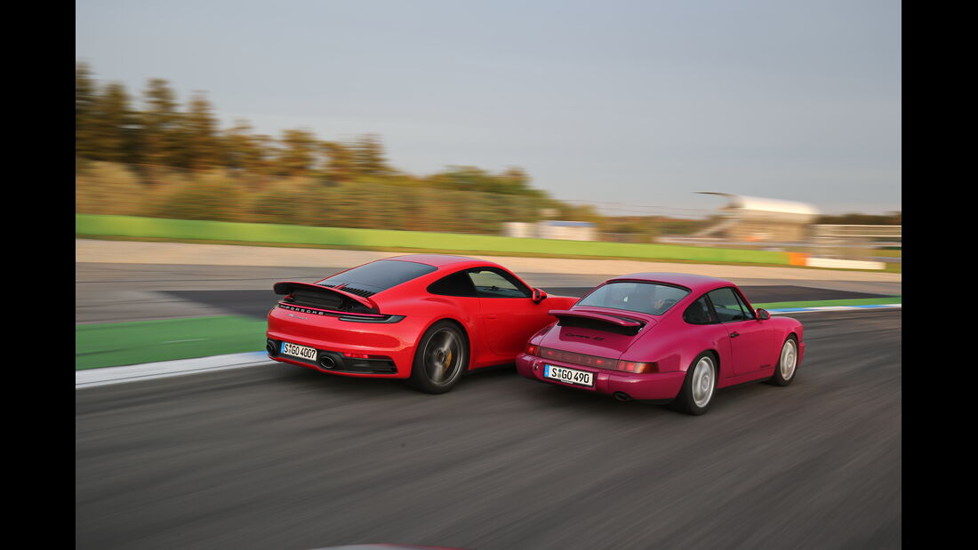 Porsche 911 (992) Carrera S, Porsche 911 (964) Exterieur