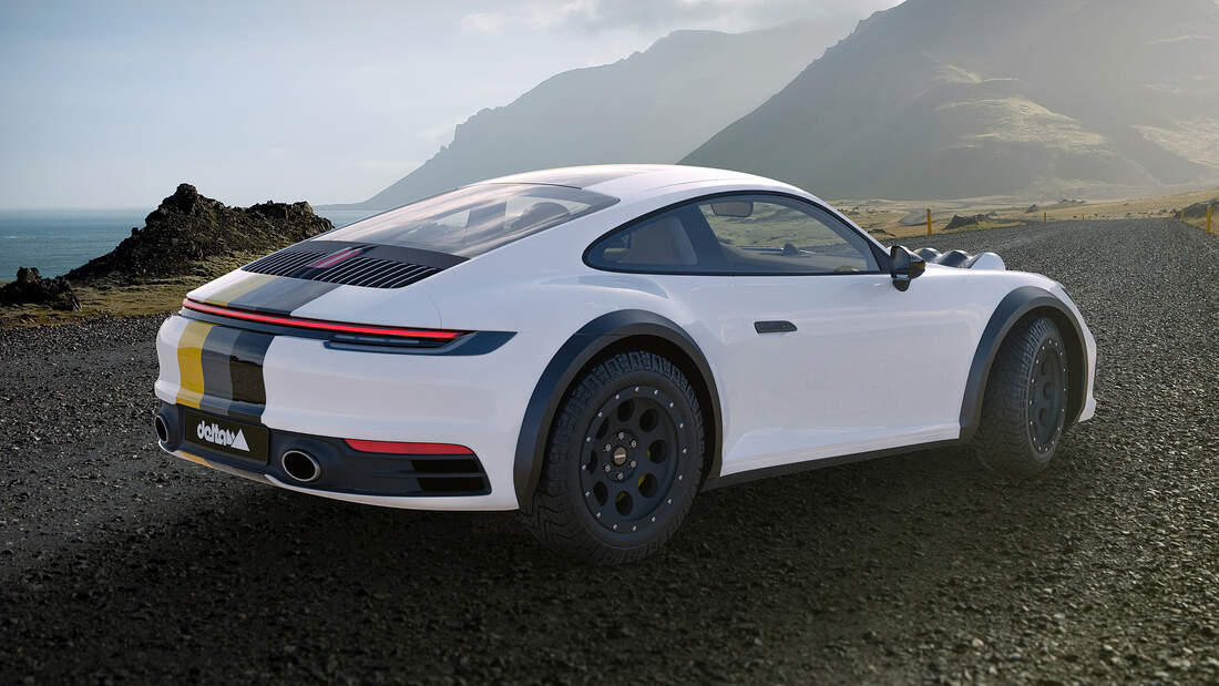 Offroad-Tuner Delta 4x4 baut den Porsche 911 für den Wüsteneinsatz um ...